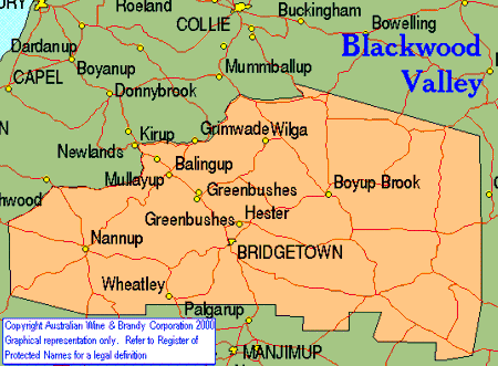 Blackwood Valley Wine Region