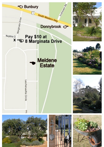 Meldene Estate map